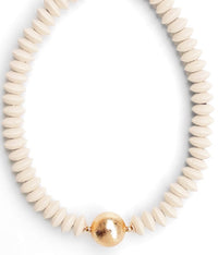Sallie Necklace - Cream