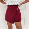 Addie Skort - Burgundy