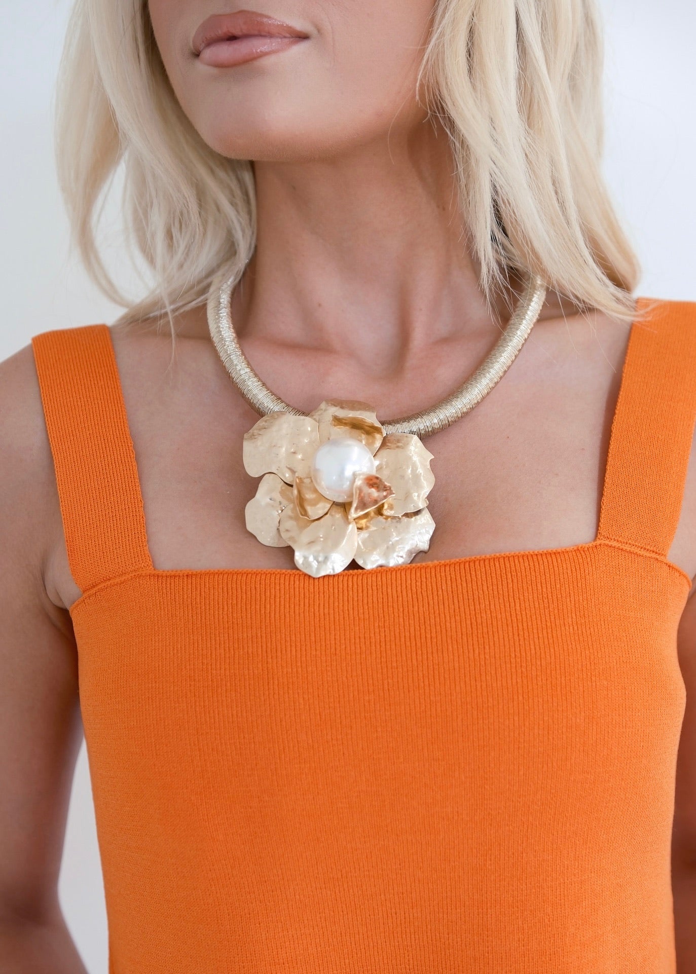 Floral Chunky Necklace