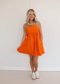 Mary Dress - Orange