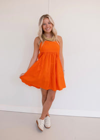 Mary Dress - Orange