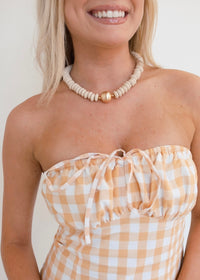 Sallie Necklace - Cream