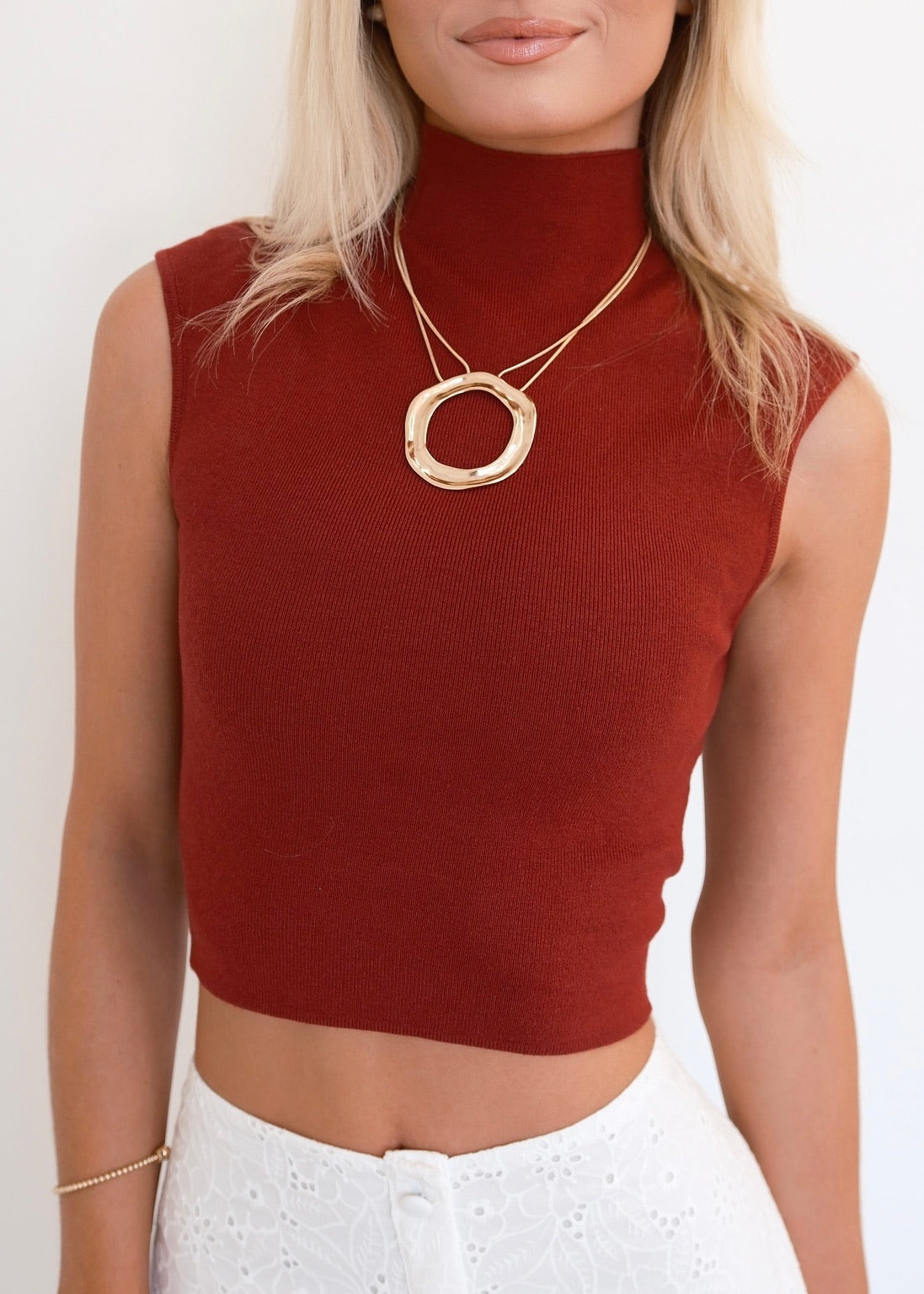 Josie Top - Burgundy