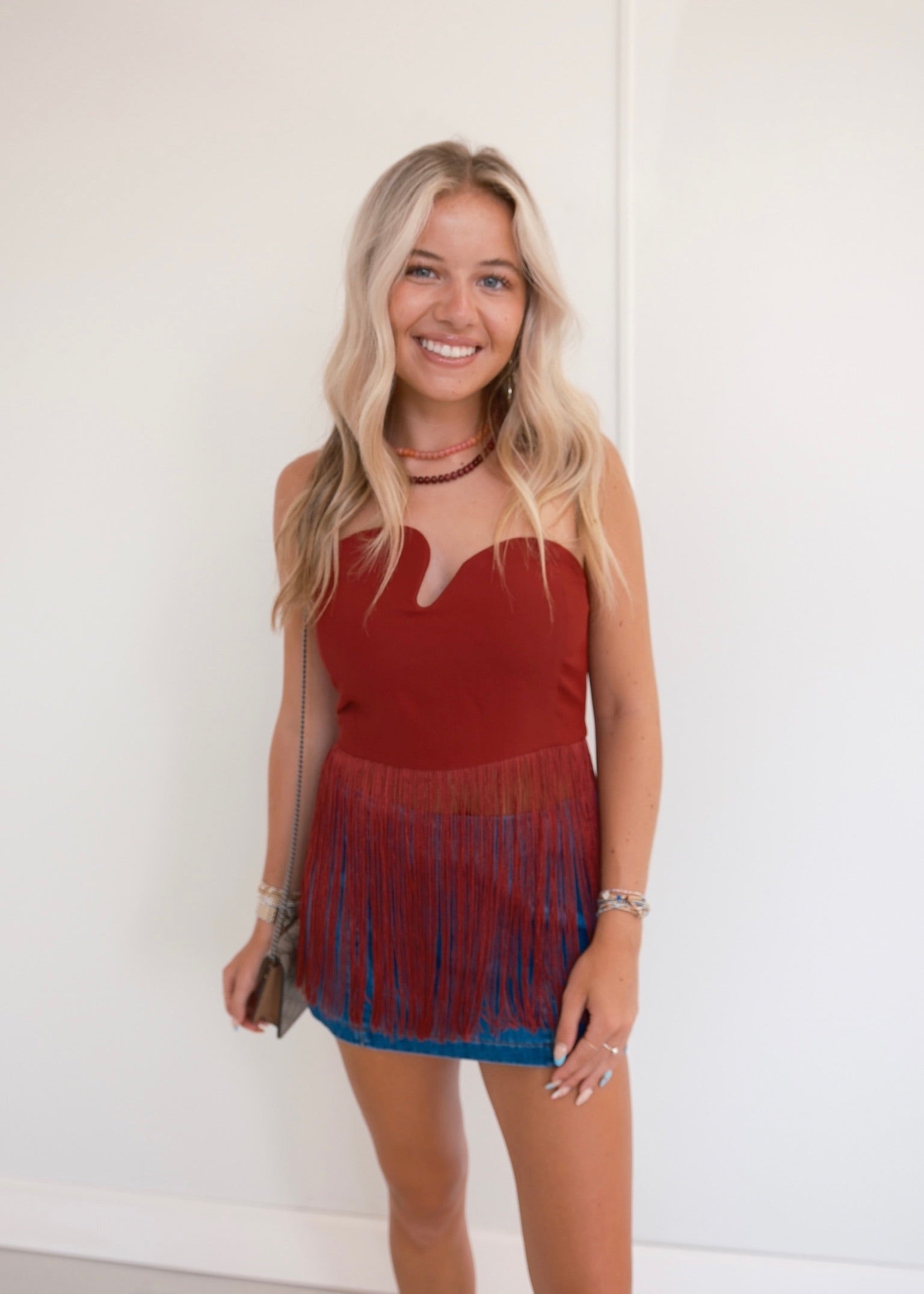Lydia Fringe Top