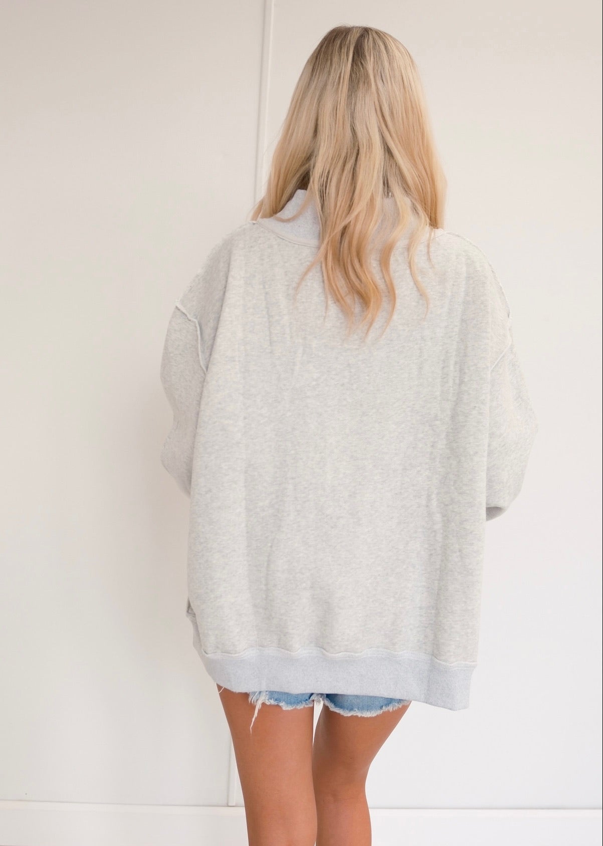 Kentucky Mock Neck Pullover - Reversible