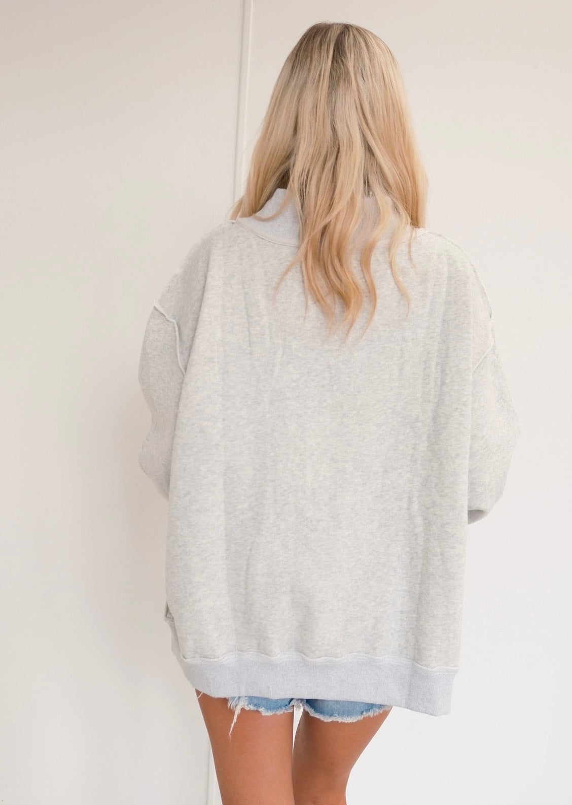 Tennessee Mock Neck Pullover - Reversible