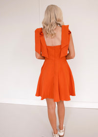 Allison Dress - Orange