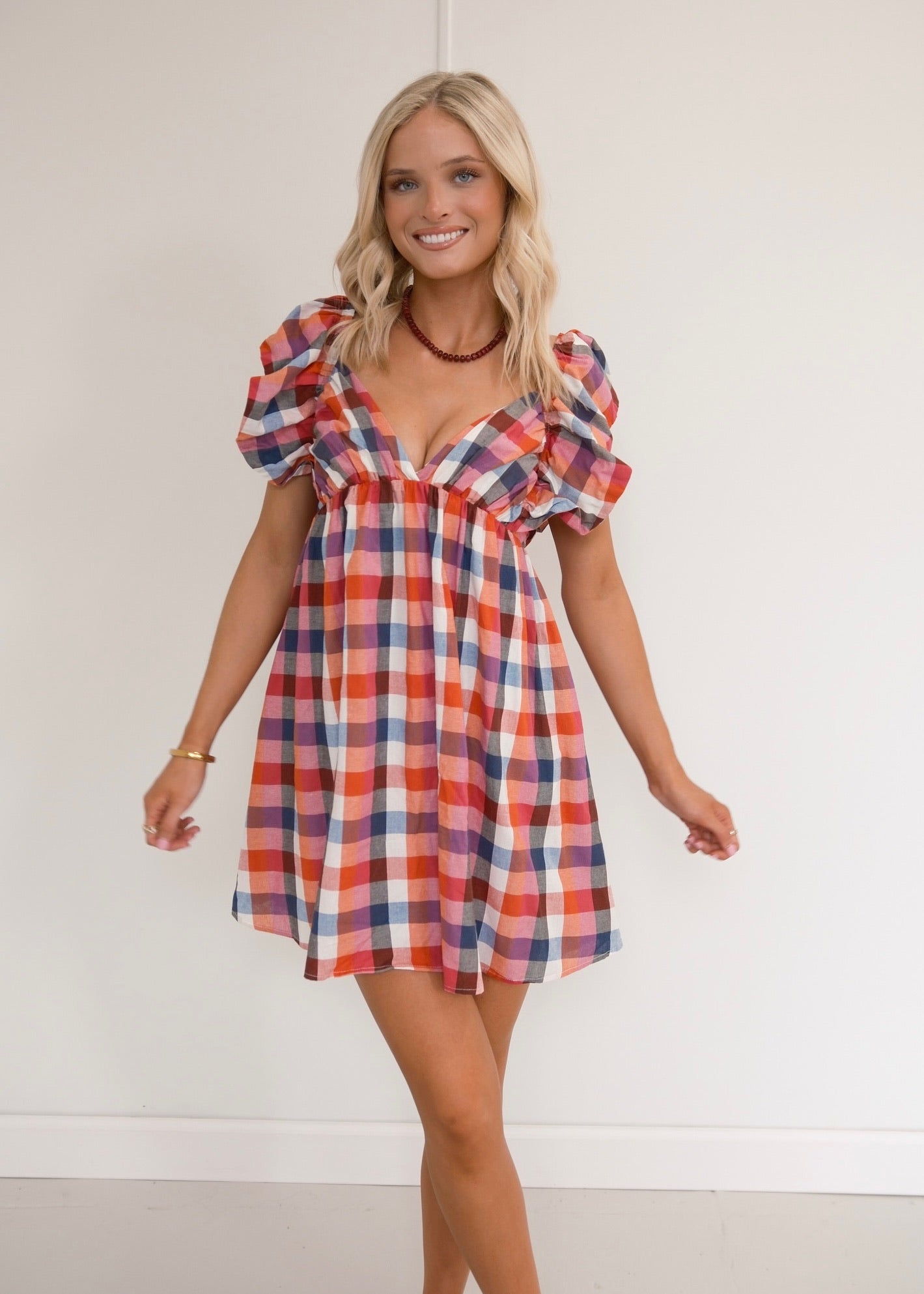 Venice Dress - Plaid