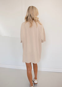 Oversized Leopard Tee