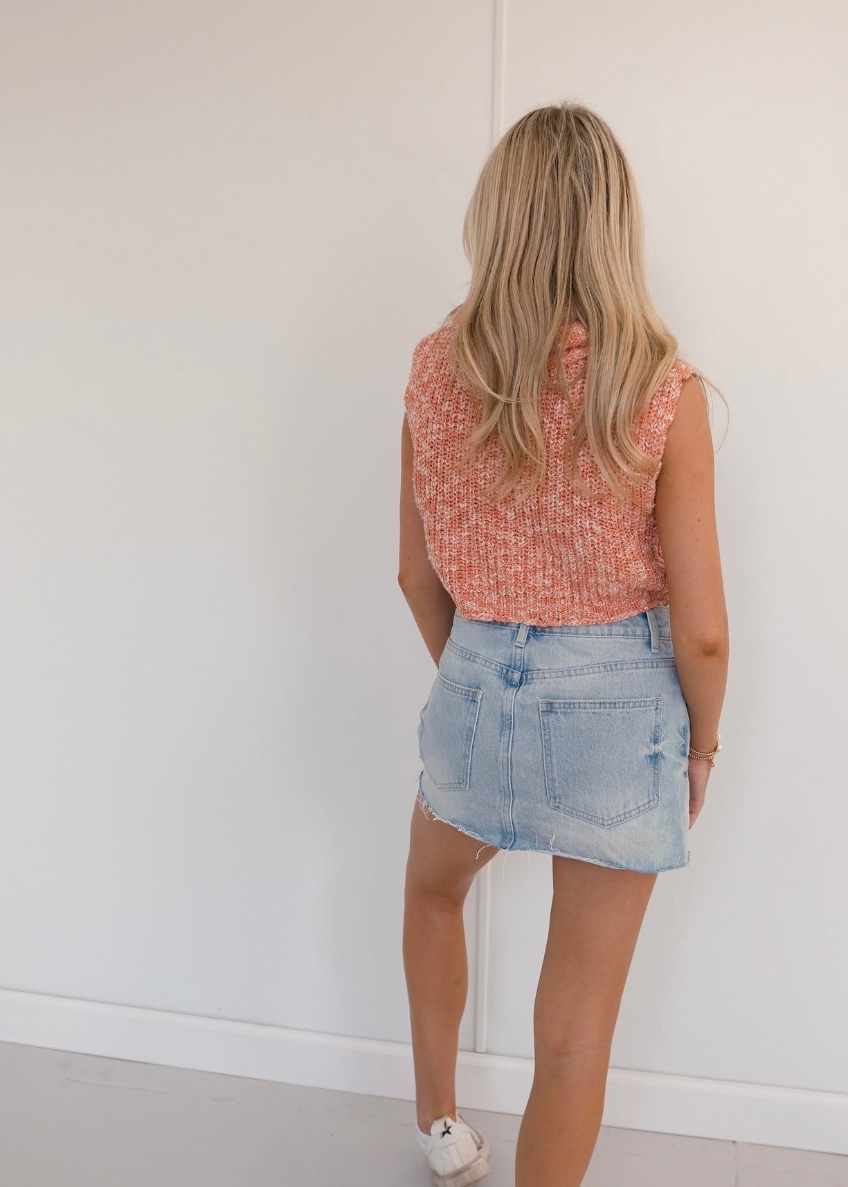 Gracie Sweater - Orange Multi