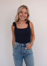 Kaleigh Black Bodysuit