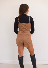 Susie Suede Romper