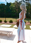 Colleen Cover up - Red/White
