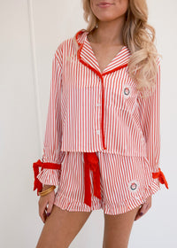 Red Striped Pajamas