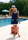 Darla Dress - Navy