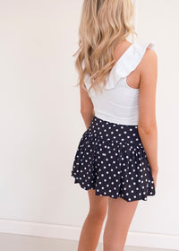 Polka Dot Active Skirt