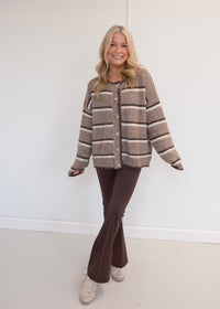 Bonnie Striped Cardigan