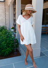 Bailee Dress - White