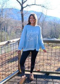 Apres Ski Club Sweater - Baby Blue