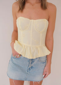 Laura Kate Top - Yellow