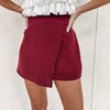 Addie Skort - Burgundy