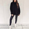 Hayes Oversized Sweater - Black