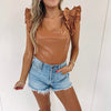 Maddox Leather Bodysuit