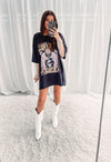 Rock N' Roll Oversized Tee