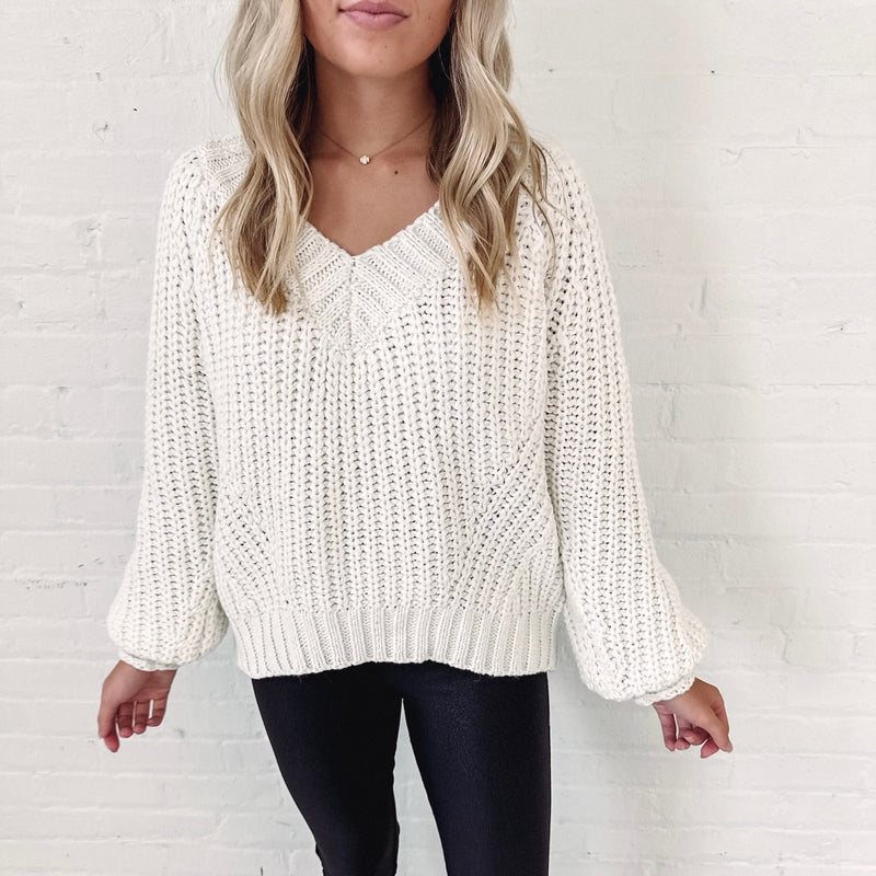 Amy Sweater - Ivory