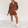 Callie Corduroy Romper