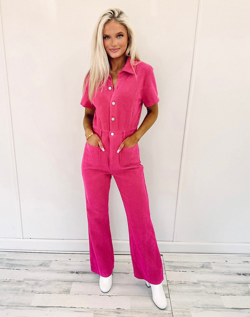 Ciara Cord Jumpsuit