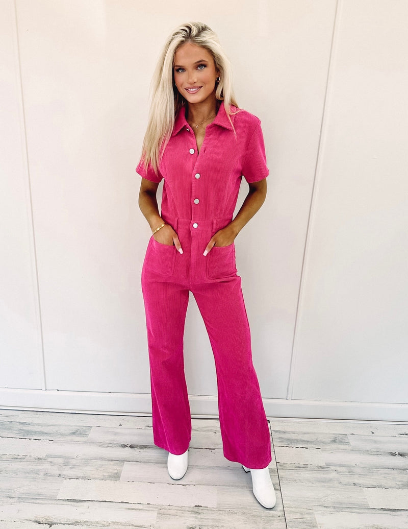 Ciara Cord Jumpsuit