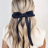 Eloise Black Bow