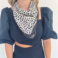 Dot Print Scarf