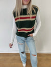 Leighton Sweater Vest - Green