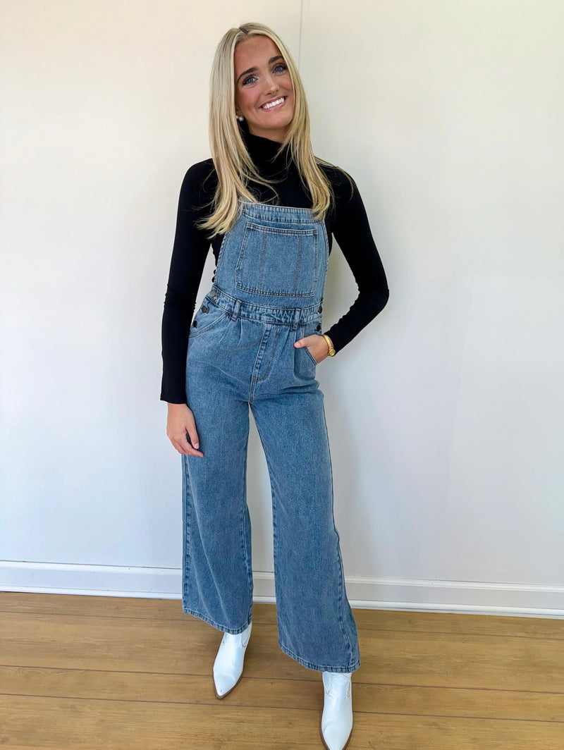 Tori Denim Jumpsuit