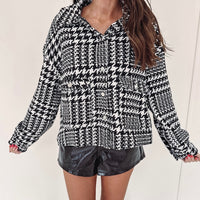 Houndstooth Shacket