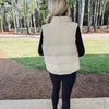 Diana Cord Puffer Vest