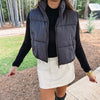 Sadie Puffer Vest - Black