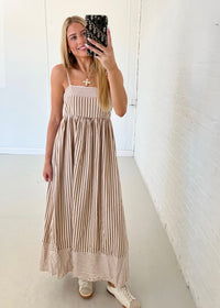Melody Maxi Dress - Beige