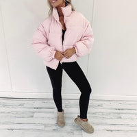 Savannah Puffer Jacket - Pink