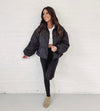 Savannah Puffer Jacket - Black