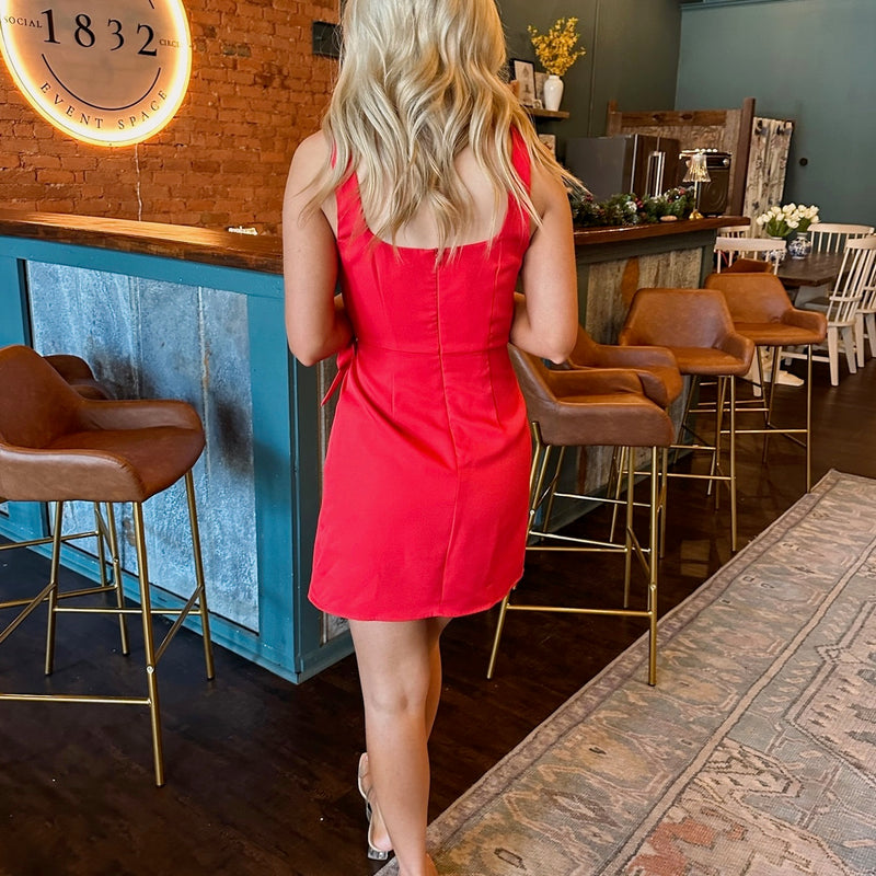 Eliza Dress - Red