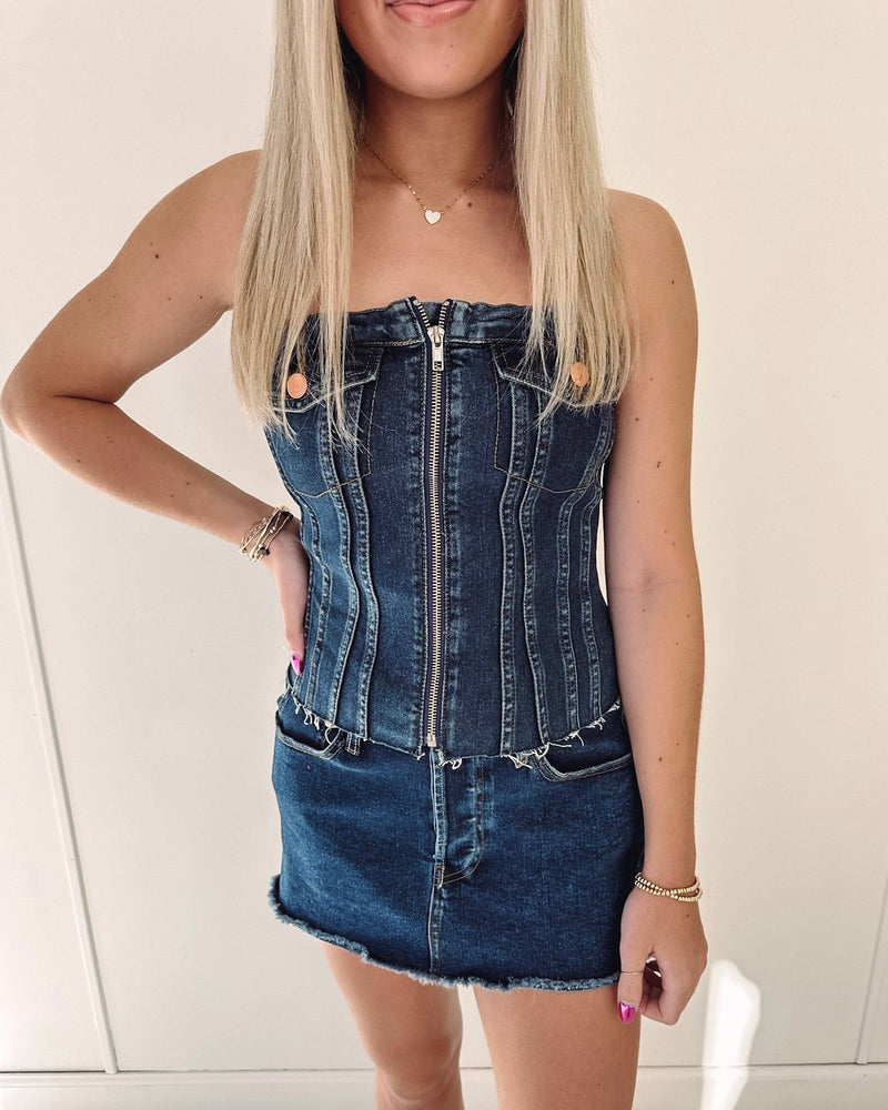 Madison Denim Top