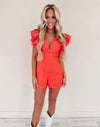 Santorini Sunset Romper