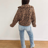 Cheetah Sherpa Jacket