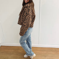 Cheetah Sherpa Jacket