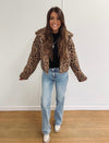 Cheetah Sherpa Jacket