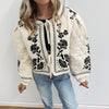 Sophia Embroidered Quilted Jacket