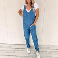 Penelope Denim Onesie